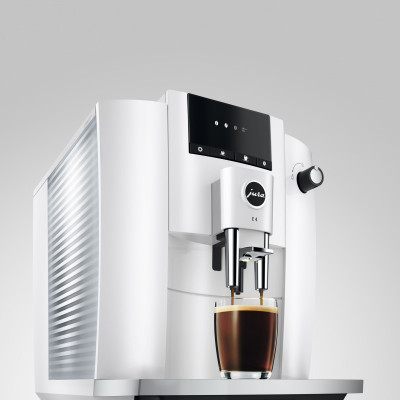 Кавомашина JURA E4 Piano White (EA) (15433)