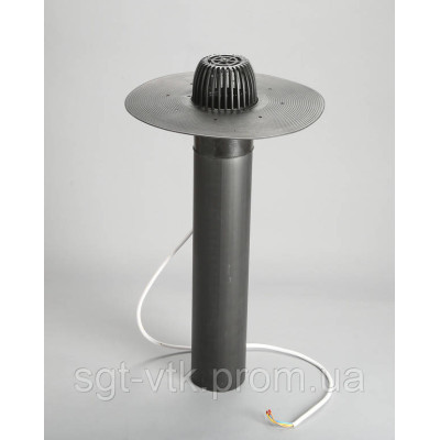 Воронка кровельная SGT без фланца с системой обогрева 110/600