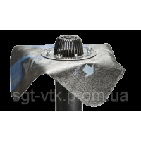 Воронка кровельная SGT с фланцем и фартуком 110/100